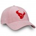 Women's Houston Texans NFL Pro Line by Fanatics Branded Red Spring Chambray Adjustable Hat 2855617